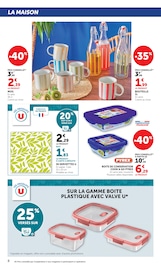 Verre en promo dans le catalogue U Express à la page 8