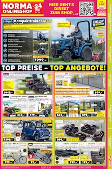 Terrassenüberdachung im Norma Prospekt "Mehr fürs Geld" mit 28 Seiten (Bochum)