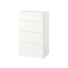 Kommode mit 4 Schubladen weiß Angebote von LASTARE bei IKEA Oberhausen für 89,00 €