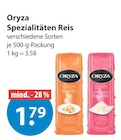 Spezialitäten Reis Risotto von Oryza im aktuellen V-Markt Prospekt für 1,79 €