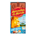 Tablette de chocolat - MERVEILLES DU MONDE en promo chez Carrefour Market Roanne à 2,95 €