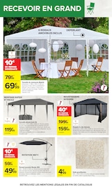 Pergola en promo dans le catalogue Carrefour à la page 19