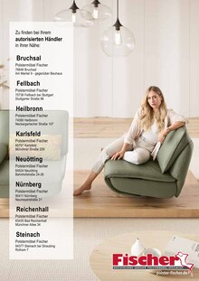 Fisch im aktuellen Polstermöbel Fischer Prospekt (Erlangen) Fisch im Polstermöbel Fischer Prospekt "KOINOR" mit 24 Seiten (Erlangen)