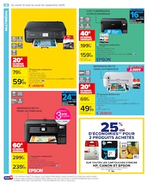Offre Cartouche D'encre dans le catalogue Carrefour du moment à la page 38