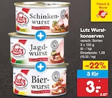 Schinkenwurst von Lutz im aktuellen Netto Marken-Discount Prospekt für 3,00 €