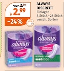 Müller Schweinfurt - Discreet Angebot im Prospekt Discreet bei Müller im Schweinfurt Prospekt für 2,99 €