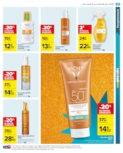 Promos Vichy dans le catalogue "LE MOIS À VOS MARQUES, PRÊTS, PARTEZ !" de Carrefour à la page 73 Promos Vichy dans le catalogue "LE MOIS À VOS MARQUES, PRÊTS, PARTEZ !" de Carrefour à la page 73