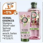 Shampoo Angebote von Herbal Essences bei Müller Troisdorf für 3,29 €