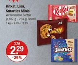 Kitkat, Lion, Smarties Minis von Nestle im aktuellen V-Markt Prospekt für 2,29 €