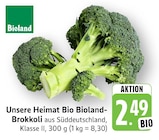 EDEKA Untergruppenbach - Unsere Heimat Bio Bioland-Brokkoli Angebot im Prospekt Unsere Heimat Bio Bioland-Brokkoli bei EDEKA im Untergruppenbach Prospekt für 2,49 €