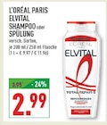 Elvital Shampoo im Angebot bei Marktkauf in Dortmund Elvital Shampoo Angebote von L'Oréal Paris bei Marktkauf Dortmund für 2,99 €