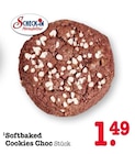 Softbaked Cookies Choc von Scheck-In Manufaktur für 1,49 € bei EDEKA im Angebot Softbaked Cookies Choc von Scheck-In Manufaktur im aktuellen EDEKA Prospekt