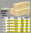 Kantholz Fichte von Konsta für 6,10 € bei Hornbach im Angebot Kantholz Fichte von Konsta im aktuellen Hornbach Prospekt