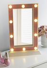 Miroir led pailleté en promo chez B&M Colombes à 5,00 €