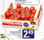 Deutsche Tomaten im Angebot bei WEZ in Bad Oeynhausen Deutsche Tomaten Angebote von WEZ bei WEZ Bad Oeynhausen für 2,49 €