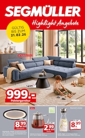 Kuchen Angebot im Segmüller Prospekt, gültig von 31.01.2026 bis 21.02.2026 Kuchen Angebot im aktuellen Segmüller Prospekt auf Seite 1