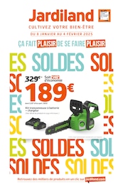 Offre Ryobi dans le catalogue Jardiland du moment à la page 1