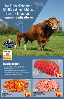 Rindfleisch im aktuellen REWE Prospekt (Hamburg) Rindfleisch im REWE Prospekt "Dein Markt" mit 40 Seiten (Hamburg)