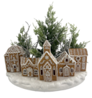 Village pain d’épices et sapins dans le catalogue B&M