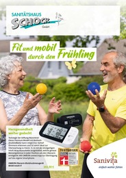 Sanitätshaus Schock GmbH Prospekt: "Fit und mobil durch den Frühling", 6 Seiten, 13.03.2024 - 31.05.2024
