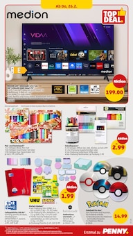 Fernseher im Penny Prospekt "Wer günstig will, muss Penny." mit 51 Seiten (Esslingen (Neckar))