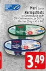 Zarte Heringsfilets in Sahnesauce im Angebot bei EDEKA in Krefeld Zarte Heringsfilets in Sahnesauce Angebote von Merl bei EDEKA Krefeld für 3,49 €