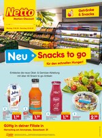 Netto Marken-Discount Prospekt "NEU - Snacks to go - Für den schnellen Hunger!", 2 Seiten, für Herrsching, 17.02.2020 - 22.02.2020 Netto Marken-Discount Prospekt "NEU - Snacks to go - Für den schnellen Hunger!", 2 Seiten, für Herrsching, 17.02.2020 - 22.02.2020