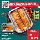 Kaufland Gardelegen - Grilllachs Angebot im Prospekt Grilllachs bei Kaufland im Gardelegen Prospekt für 4,29 €