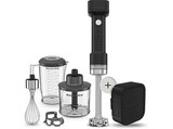 5 KHBRV 75 BM GO S, inkl. Akku mit Zubehör - Stabmixer Matt Schwarz (12 Volt, 1 Liter) von KITCHENAID im aktuellen MediaMarkt Saturn Prospekt für 184,99 €