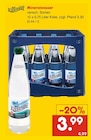 Aktuelles Mineralwasser Angebot bei Netto Marken-Discount in Mannheim ab 3,99 €