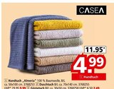 Handtuch Almeria von CASEA im aktuellen Segmüller Prospekt für 2,49 €