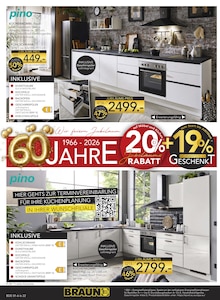 Kühlschrank im BRAUN Möbel-Center Prospekt "Wir feiern Jubiläum!" mit 28 Seiten (Offenburg)