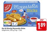 Aktuelle Mozzarella Angebote bei EDEKA in Mannheim Aktuelles Mozzarella-Sticks Angebot bei EDEKA in Mannheim ab 1,89 €