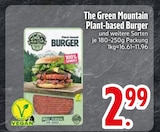 Plant-based Burger von The Green Mountain im aktuellen EDEKA Prospekt für 2,99 €