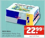 Aktuelle Red Bull Angebote bei Getränke Oase in Ahlen Aktuelles Halloween Party Tray Angebot bei Getränke Oase in Ahlen ab 22,99 €
