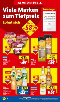 Volvic im aktuellen Lidl Prospekt (Soest) Volvic im Lidl Prospekt "LIDL LOHNT SICH" mit 65 Seiten (Soest)