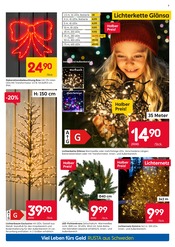 Weihnachtsdeko im Rusta Prospekt in Dessau-Roßlau Aktueller Rusta Prospekt mit Weihnachtsdeko, "Willkommen zu Hause in Schweden!", Seite 7