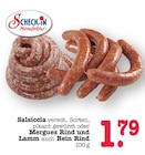 Aktuelle Lamm Angebote bei E center in Frankfurt (Main) Aktuelles Salsiccia Angebot bei E center in Frankfurt (Main) ab 1,79 €