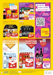 Coca Cola im Netto Marken-Discount Prospekt "DER ORT, AN DEM DU IMMER AUSGEZEICHNETE PREISE FINDEST." mit 2 Seiten (Erkelenz)