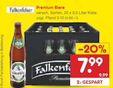 Premium Biere bei Netto Marken-Discount im Amberg Prospekt für 7,99 €