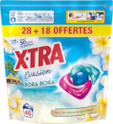 LESSIVE CAPSULES X-TRA - X TRA en promo chez Auchan Hypermarché La Courneuve à 15,99 €