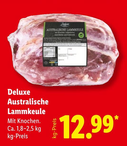 Australische Lammkeule