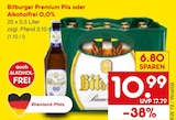 Aktuelles Bitburger Premium Pils oder Alkoholfrei 0,0% Angebot bei Netto Marken-Discount in Saarbrücken ab 10,99 €