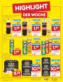 Coca Cola im Netto Marken-Discount Prospekt "Aktuelle Angebote" mit 40 Seiten (Koblenz)