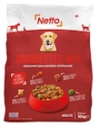CROQUETTES MIX POUR CHIEN ADULTE AU BOEUF, AUX CÉRÉALES & AUX LÉGUMES à Netto dans Méron