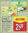 Aktuelles Fruchtriegel Mandel-Honig Angebot bei ALDI Nord in Wuppertal ab 2,49 €