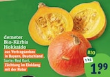 Bio-Kürbis Hokkaido von demeter im aktuellen tegut Prospekt für 1,99 €