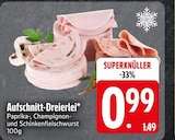 Aufschnitt-Dreierlei Angebote bei EDEKA Augsburg für 0,99 €