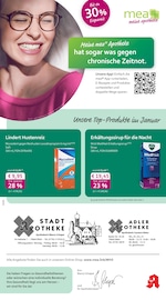 mea - meine apotheke Apotheken Prospekt der aktuellen Woche mit 4 Seiten, gültig von 01.01.2026 bis 31.01.2026, in Wehr und Umgebung Aktueller mea - meine apotheke Apotheken Prospekt in Wehr und Umgebung, "Unsere Januar-Angebote" mit 4 Seiten, 01.01.2026 - 31.01.2026