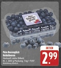 EDEKA - Mein Beerenglück Heidelbeeren Angebot im Prospekt Mein Beerenglück Heidelbeeren bei EDEKA im Prospekt "" für 2,99 €